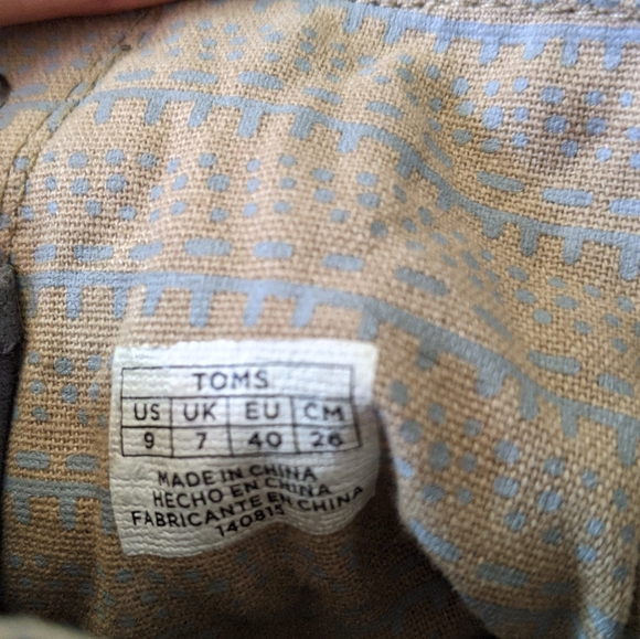 Toms high top sneakers - Picture 2 of 4